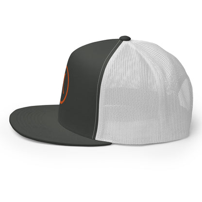 Trucker Cap - Tidal Icon in Orange