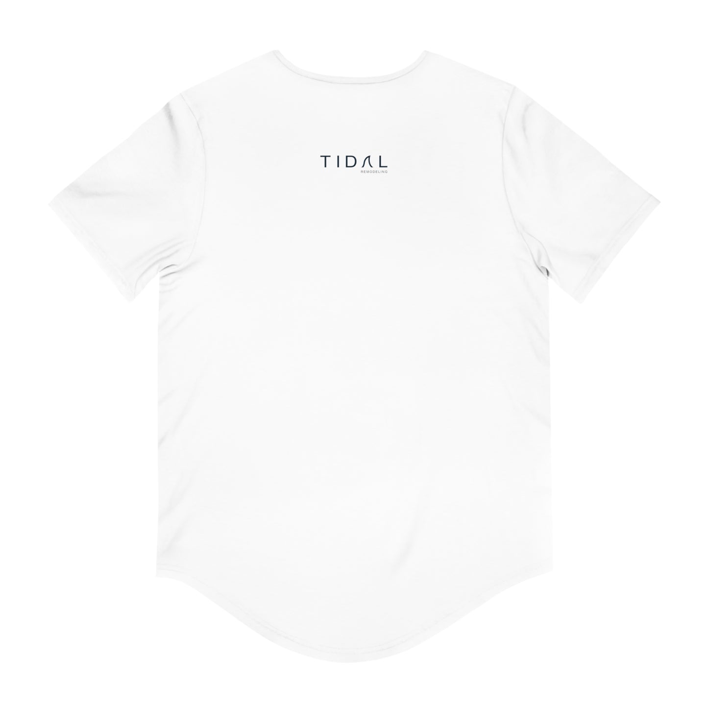 Men's Jersey Curved Hem Tee - Tidal Pattern