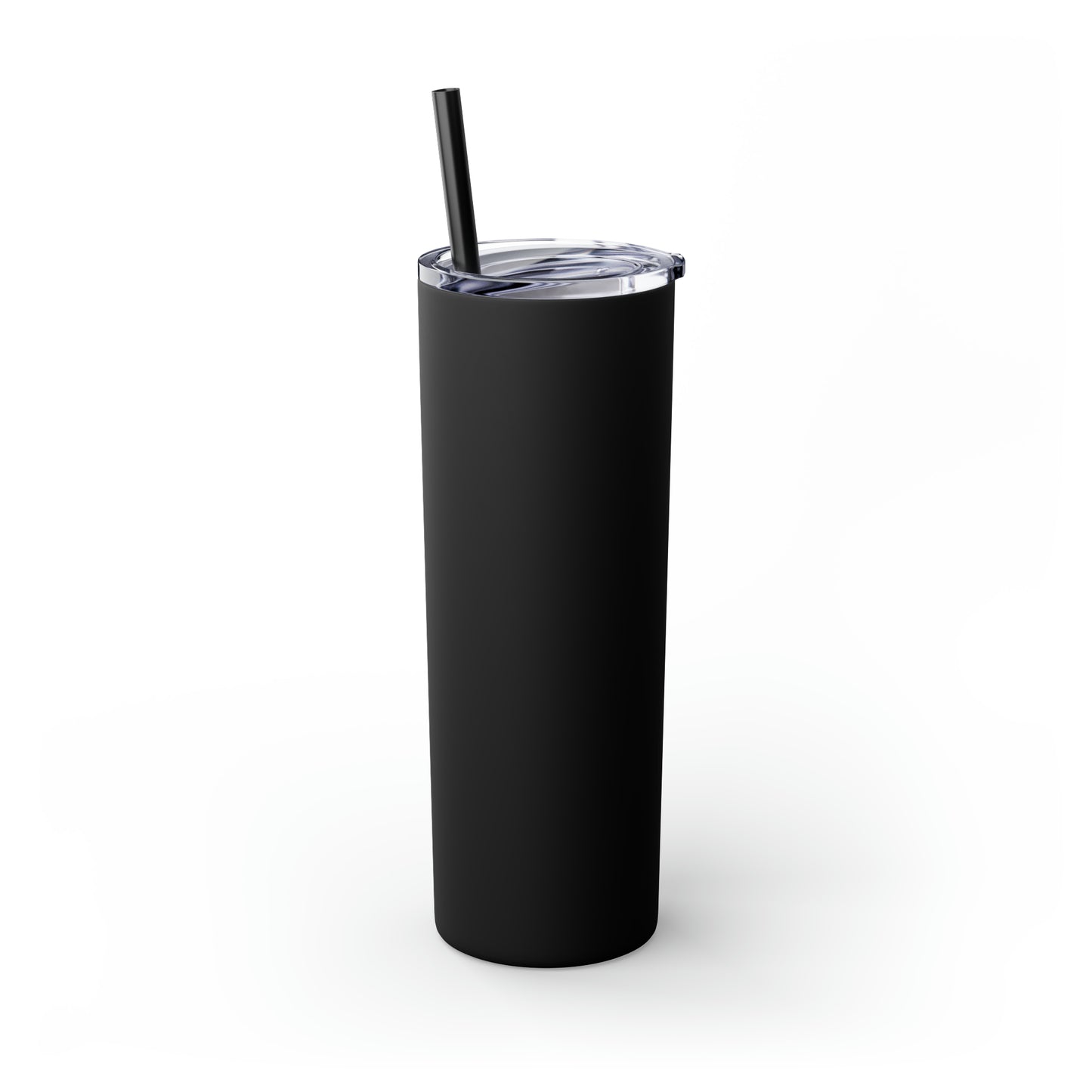 Logo Block Tumbler with Straw, 20oz
