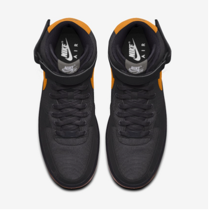 Nike Air Force 1 Mid - Orange/Black