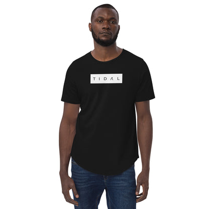 Men's Curved Hem T-Shirt - Dream FulFillment Company on Rear