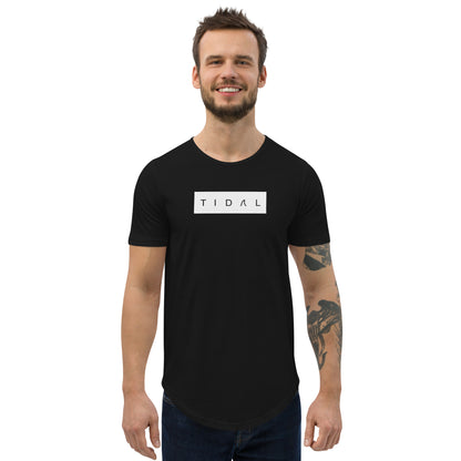 Men's Curved Hem T-Shirt - Dream FulFillment Company on Rear