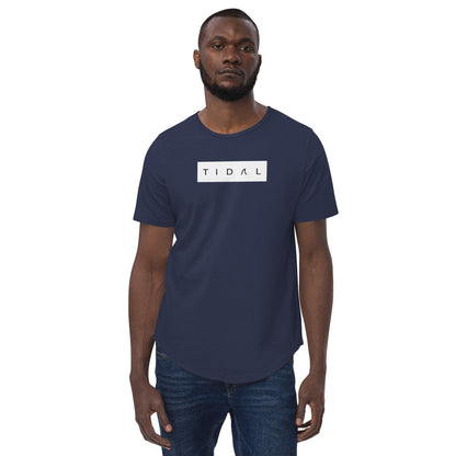 Men's Curved Hem T-Shirt - Dream FulFillment Company on Rear