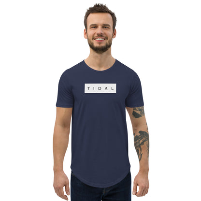 Men's Curved Hem T-Shirt - Dream FulFillment Company on Rear