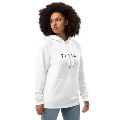 Premium eco hoodie - Embroidered (White)