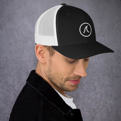Curved Bill Trucker Cap - Icon Logo