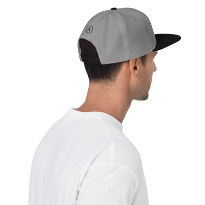 Snapback Hat - Black on Black