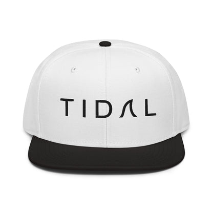 Snapback Hat - White/Black