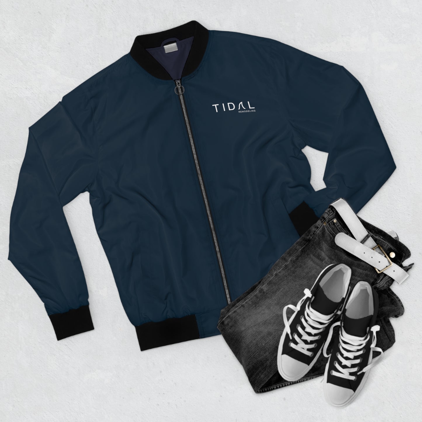 Bomber Jacket - Logo Front, Values Rear