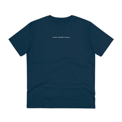 Lead with Our Values Tee - Organic Creator T-shirt, Eco-Friendly